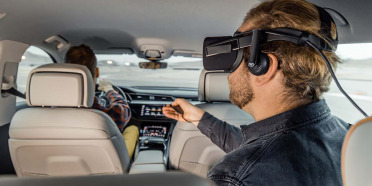 Audi e-tron con realidad virtual en CES Las Vegas 2019
