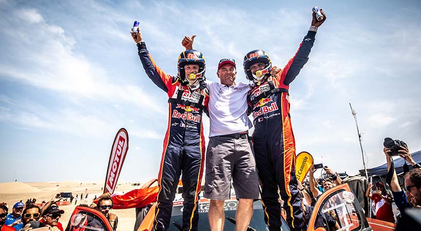 Victoria Toyota en el Rally Dakar 2019