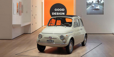 Fiat 500 Serie F 1957, obra de arte en el MoMA de New York