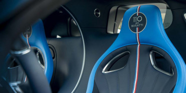 Edición limitada Chiron Sport 110 ans Bugatti, tributo a Francia