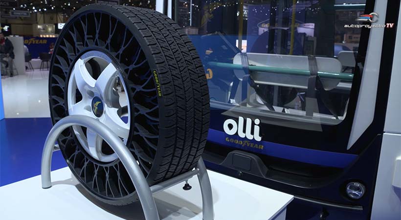 Vehículo autónomo Goodyear Olli