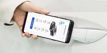 Llave digital Hyundai para controlar el auto desde el smartphone