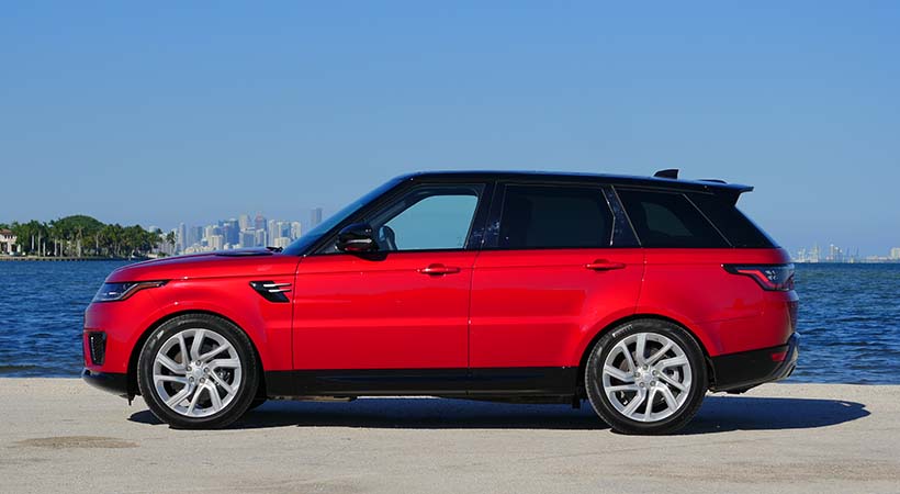 Range Rover Sport PHEV, uno de los primeros modelos híbridos de la marca. Foto: Land Rover