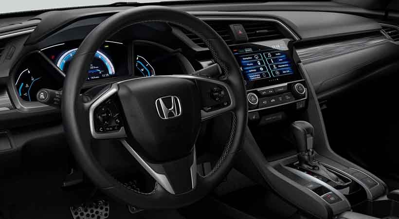 video Honda Civic Touring Coupé 2019