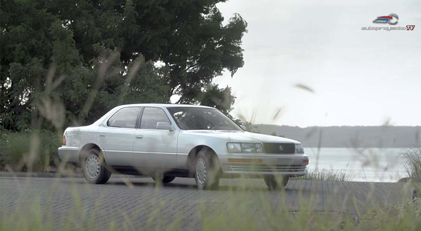 Test Drive Lexus Ls 400 1989