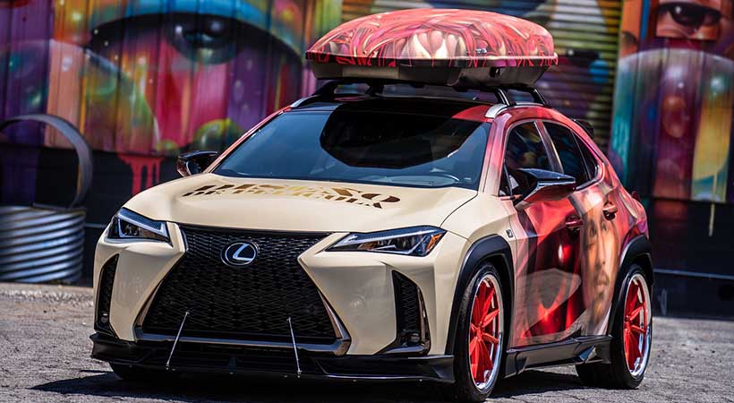 #LexusArtCar