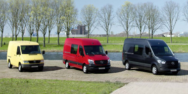 25 aniversario Mercedes-Benz Sprinter; mucho más que un cargo van