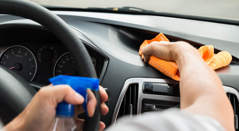 tips para limpiar el coche
