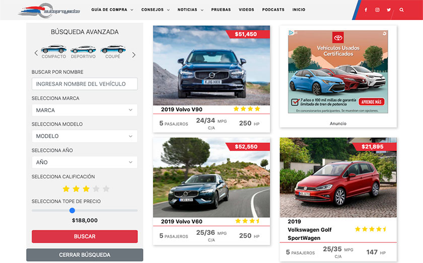 Autoproyecto Buyers Guide