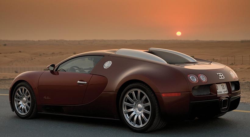 El diseño el techo y el cristal trasero  generan una mayor cantidad de aire frío que llega al motor. Foto: Bugatti.