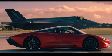 McLaren Speedtail vs F-35, una carrera épica al estilo Top Gear