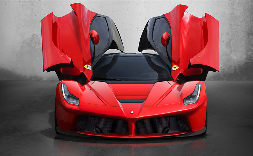 LaFerrari fue parte de la nueva generación de hiperautos híbridos junto al Porsche 918 Spyder y el McLaren P1. Foto: Ferrari