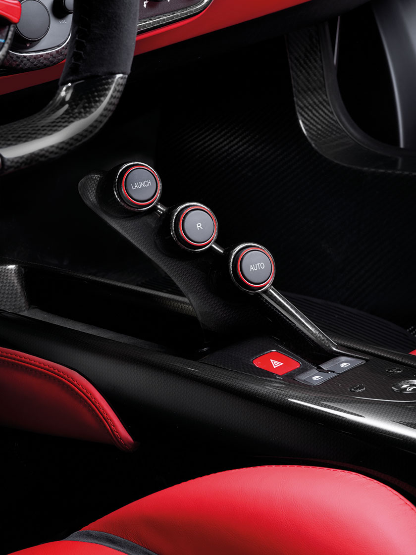 El Launch Control permite que el auto acelere de 0-60 mph en menos de tres segundos. Foto: Ferrari