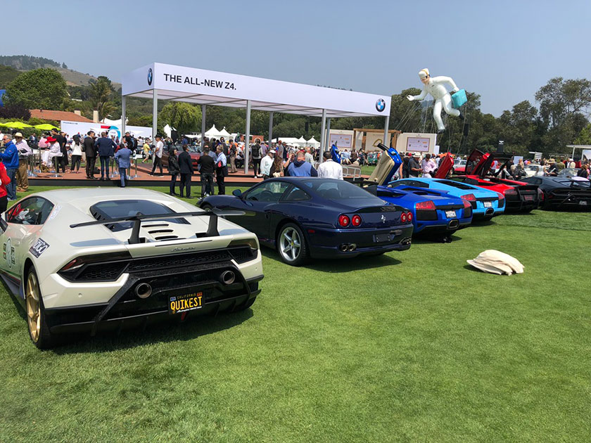 The Quail es un festival de los autos deportivos. Foto: Camilo Alfaro