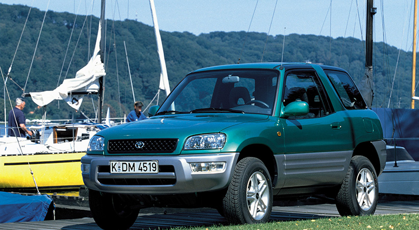 Desde el principio, la Toyota RAV4 se caracterizó por su utilidad. Foto Toyota.
