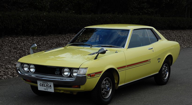 El Toyota Celica debutó en 1970 para atraer a la nueva generación de los amantes de los autos deportivos. Foto: Toyota.