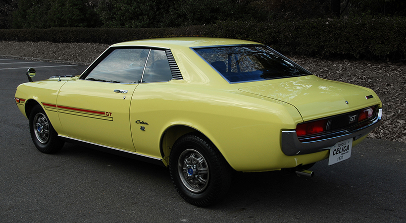 50 aniversario Toyota Celica. Toyota Celica 1970.Foto Toyota.