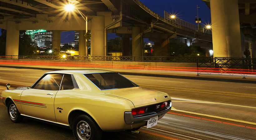 50 aniversario Toyota Celica. Toyota Celica 1970.Foto Toyota.