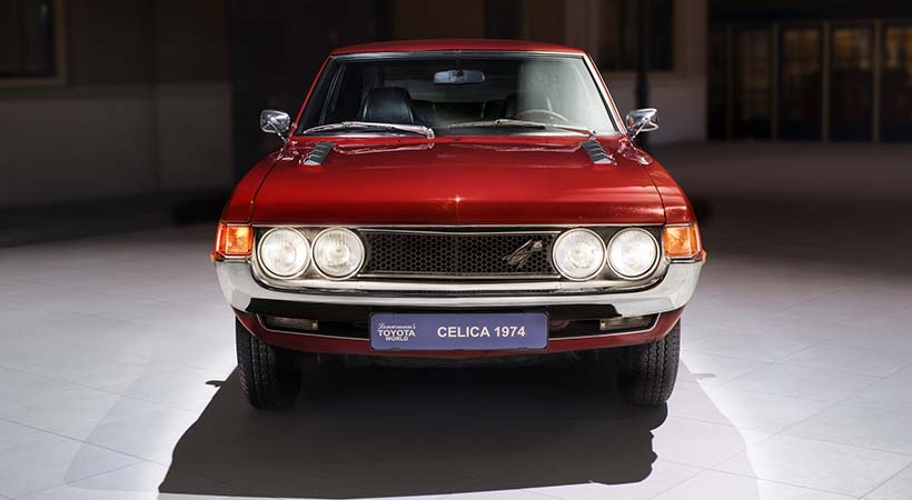 50 Aniversario Toyota Celica. Toyota Celica 1974. Foto: Toyota.