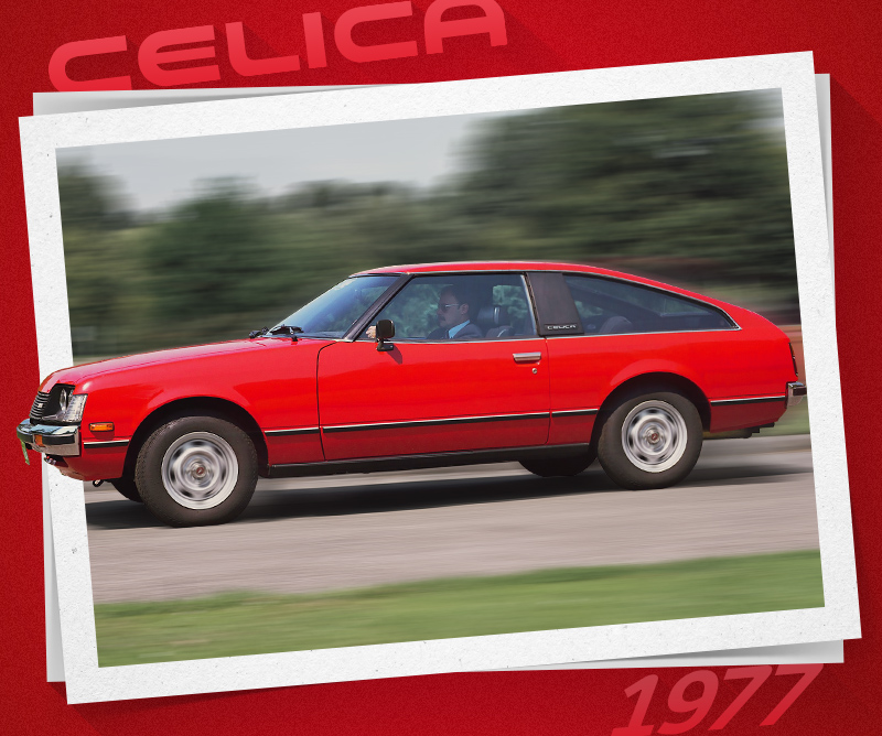 50 Aniversario Toyota Celica. Toyota Celica 1977. Foto: Toyota.
