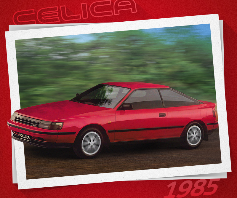 50 Aniversario Toyota Celica. Toyota Celica 1985. Foto: Toyota.
