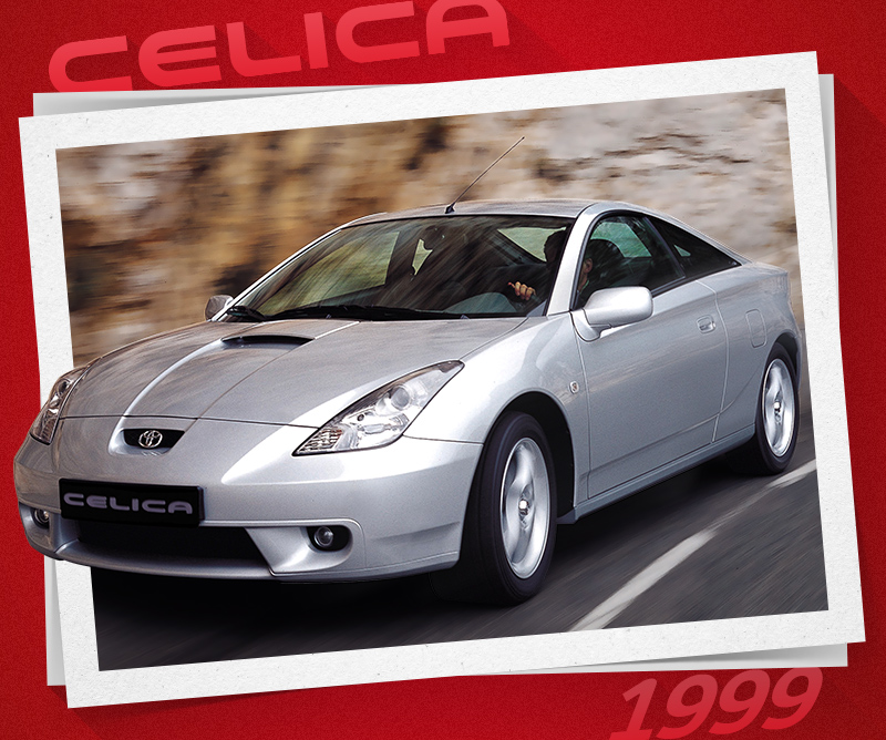 50 Aniversario Toyota Celica. Toyota Celica 1999. Foto: Toyota.