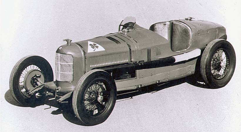 Alfa Romeo GP Tipo P2. Foto: Alfa Romeo.