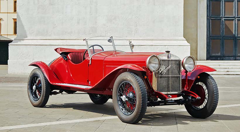 Alfa Romeo 6C 1500 Super Sport 1928. Foto: Alfa Romeo.