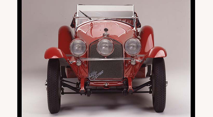 Alfa Romeo 6C 1750 SS 1929. Foto: Alfa Romeo.