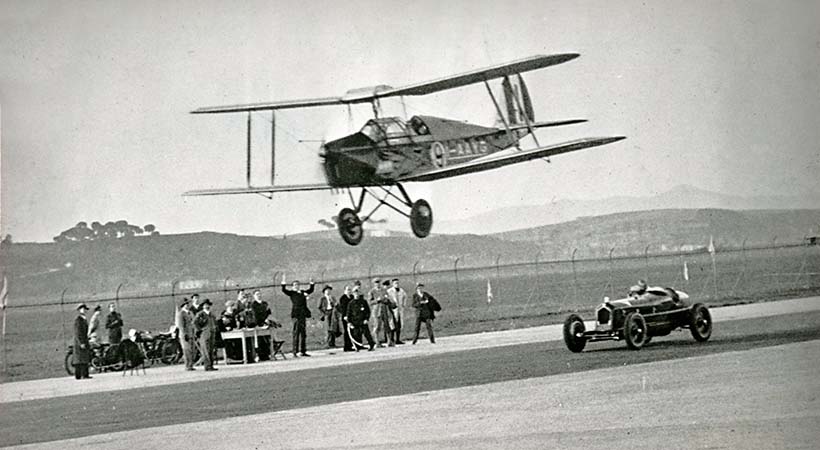 Una demostración del Alfa Romeo 8C 2300 en el Circuito de Monza. Foto: Alfa Romeo.