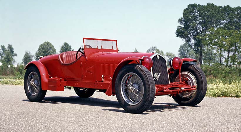 Alfa Romeo 8C 2300 Le Mans 1931. Foto: Alfa Romeo.