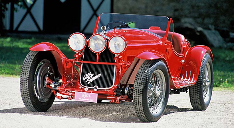 Alfa Romeo 8C 2300 (1931-1934). Foto: Alfa Romeo.