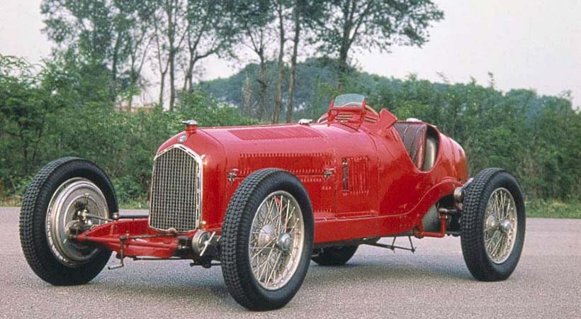 Alfa Romeo Tipo B - P3 1932. Foto: Alfa Romeo.