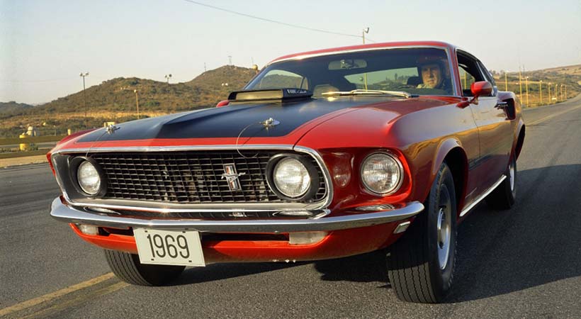  Ford Mustang Mach 1 1969. Foto: Ford.