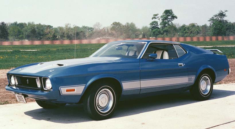 Ford Mustang Mach 1 1973. Foto: Ford.
