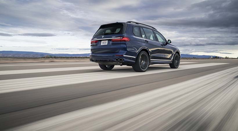 El Alpina XB7 recibe un kit de frenos Brembo. Foto: Alpina