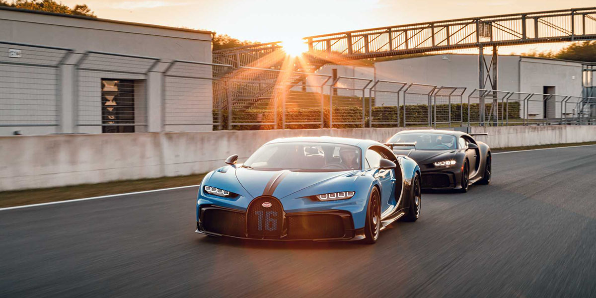 Buatti Chiron Pur Sport en pista Buatti Chiron Pur Sport en pista