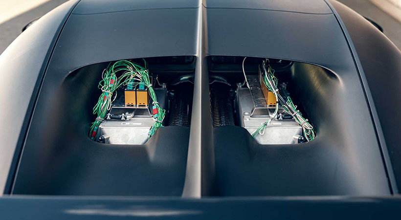 el W16 8.0 litros ahora cuenta con un límite de revoluciones de 6,900 rpm (200 rpm más). Foto: Bugatti