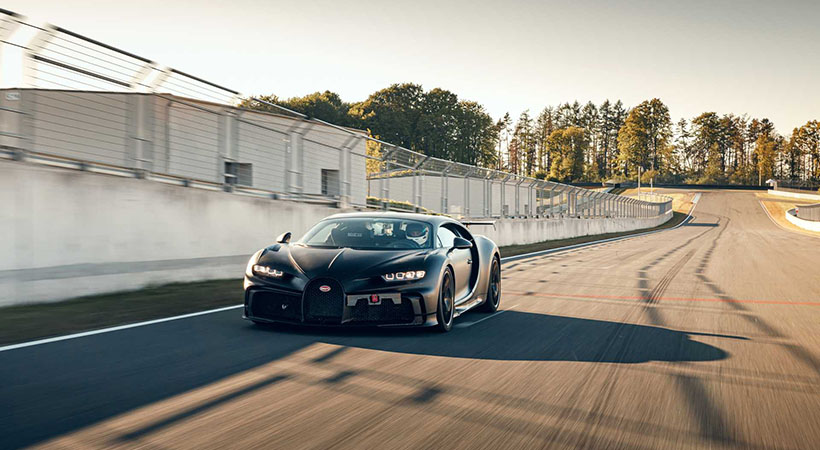 El motor se mantiene intacto y la entrega de potencia se mantiene en los 1,479 caballos originales. Foto: Bugatti