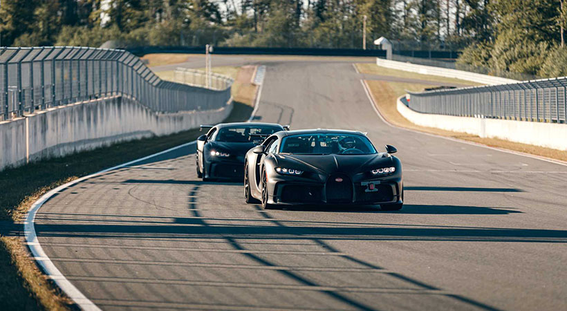 La caja de velocidades realiza los cambios 15% más rápido que el Chiron “regular”. Foto: Bugatti