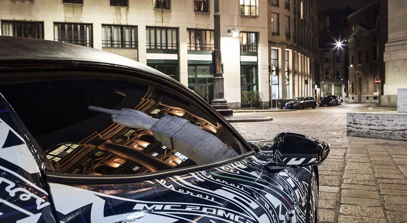 El Maserati MC20 homenaje a Sir Stirling Moss da una idea sobre los futuros modelos deportivos de la marca. Foto: Maserati.