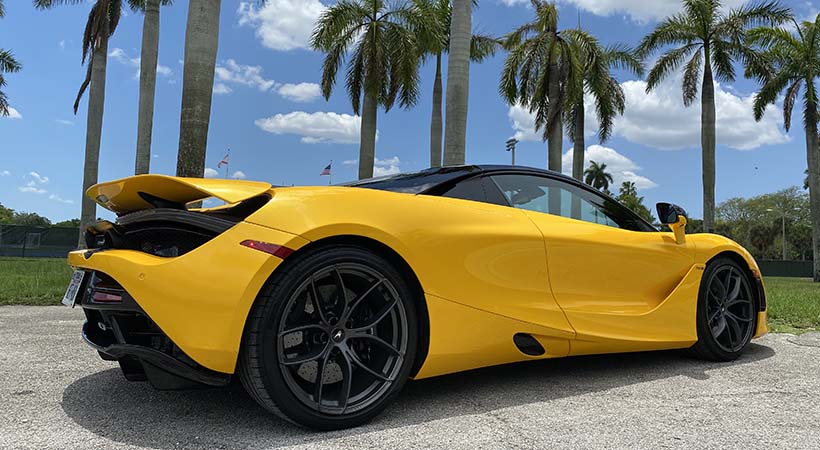 El McLaren 720s Spider 2020 es un auto ideal para el día a día o para manejarlo en pista. Foto: Javier Mota.