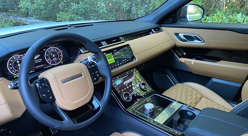 La Range Rover Velar SVAutobiography Dynamic Edition 2020  es el ejemplo perfecto del lujo y el alto desempeño. Foto: Javier Mota.