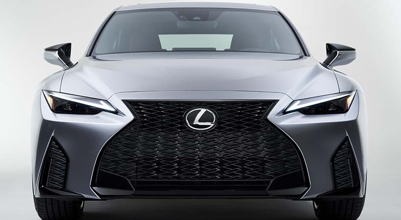 El Lexus IS 2021 llegará a los concesionarios este otoño. Foto: Lexus.