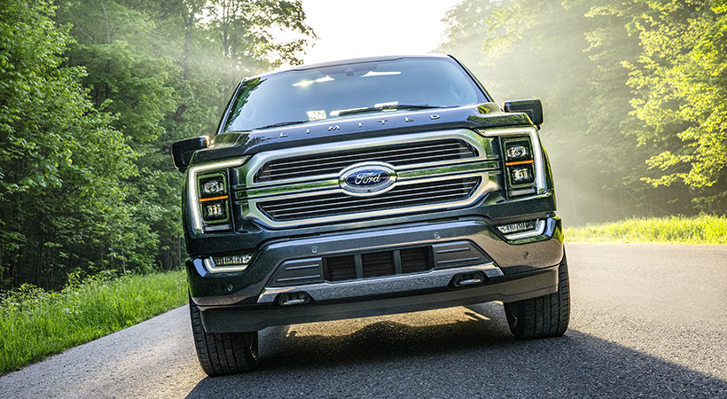 La Ford F-150 2021 estará disponible con 11 diferentes variantes de la parrilla frontal. Foto: Ford.