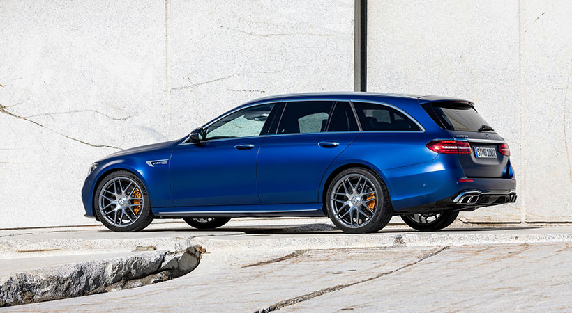 El Mercedes-AMG E63 S 2021 cuenta con modo Drift de conducción para derrapar llantas con mayor seguirdad. Foto: Daimler