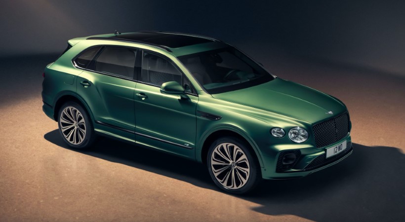 La SUV puede ser equipada con una tercera fila de asientos y transportar hasta siete pasajeros. Foto: Bentley