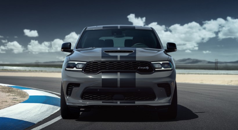 El frente es compartido con la nueva Durango, pero sólo habrá Hellcat en modelo 2021. Foto: Dodge