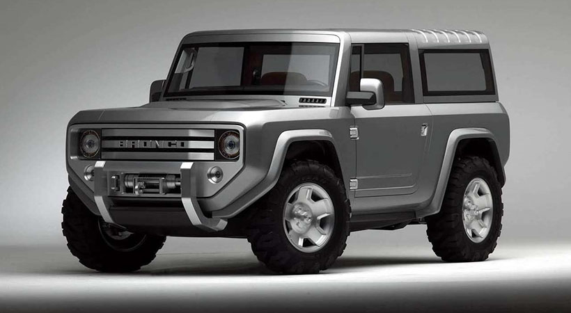 El Ford Bronco concept develado en el Auto Show de Detrit del 2004 anticipaba la llegada de una nueva generación. Foto: Ford