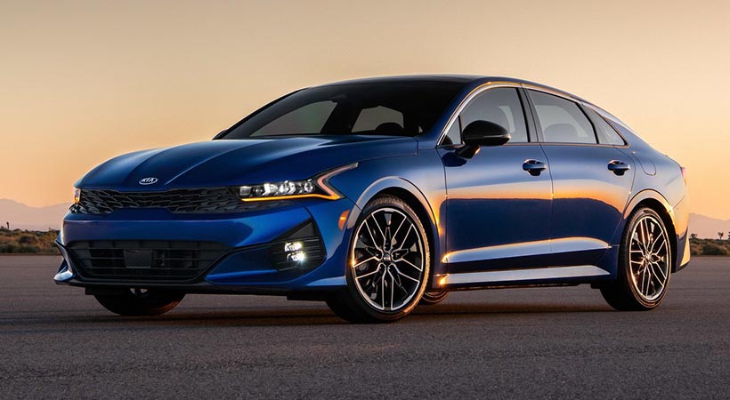 La cereza del pastel es el KIA K5 GT, que abre paso a un nuevo motor turbo de cuatro cilindros y 2.5 litros. Foto: Kia